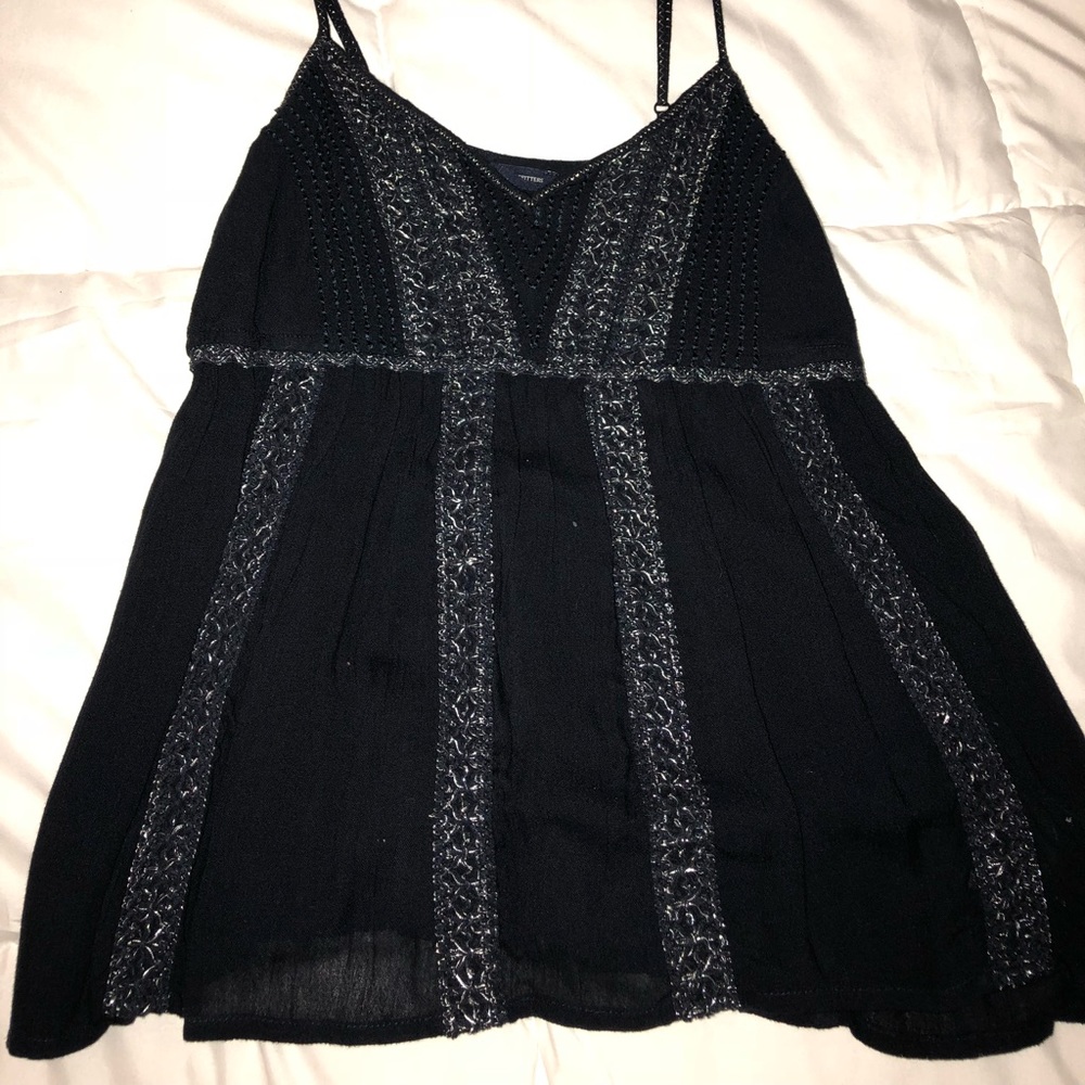 XS Navy American Eagle Tank Top
